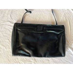 Vintage Leather Anne Klein Soft Leather Clutch,